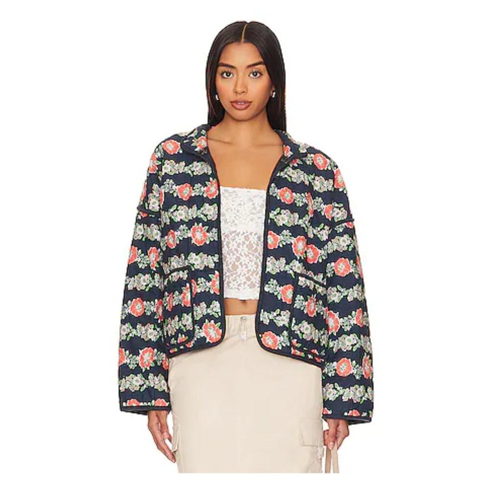 Free People Dusk Combo Chloe Jacket XL